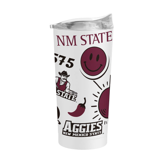 New Mexico State 20oz Native Powder Coat Tumbler - Logo Brands - Flyclothing LLC