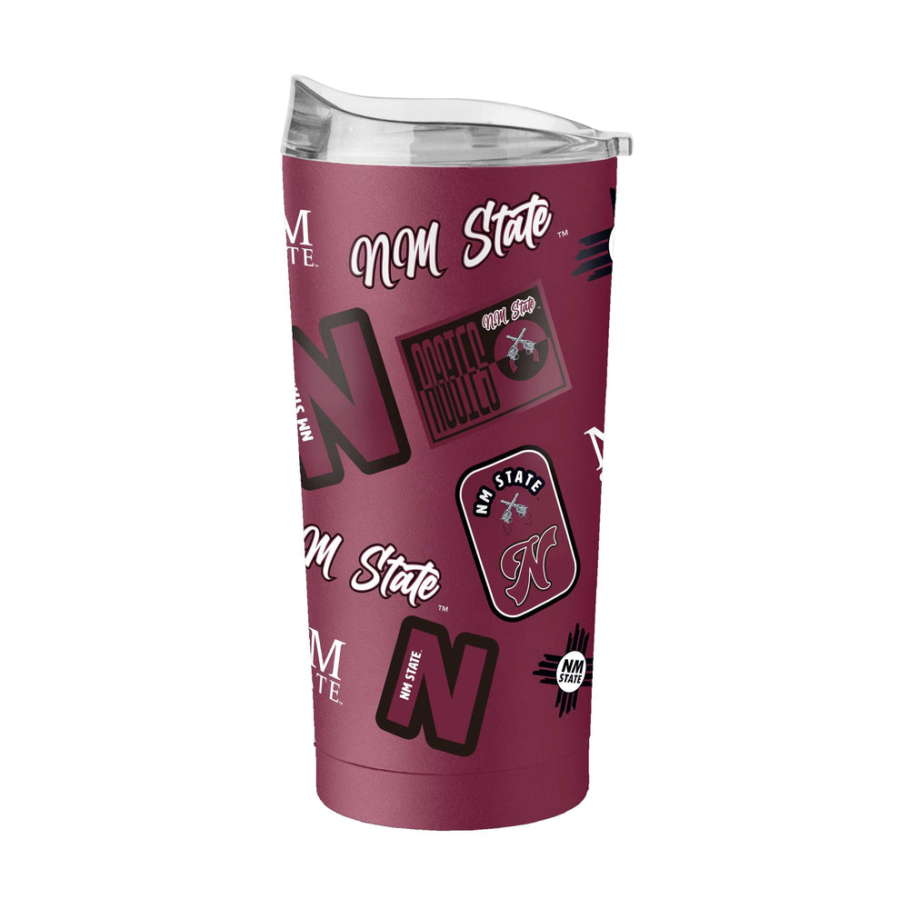 New Mexico State 20oz Dreamweave Powder Coat Tumbler - Logo Brands - Flyclothing LLC
