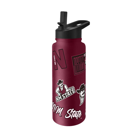 New Mexico State 34oz Dreamweave Quencher Bottle - Logo Brands - Flyclothing LLC