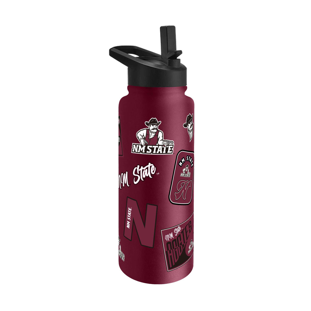 New Mexico State 34oz Dreamweave Quencher Bottle - Logo Brands - Flyclothing LLC