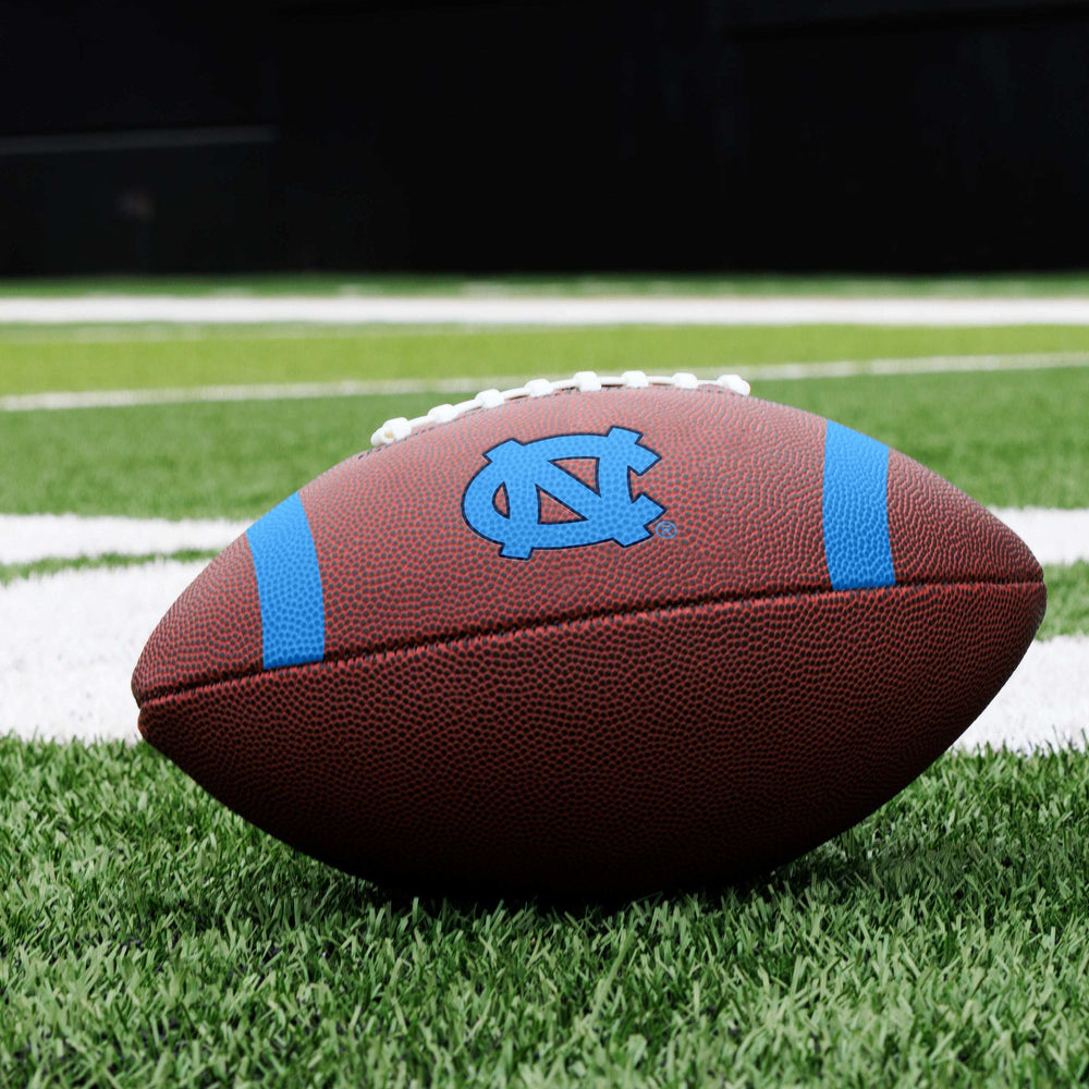 North Carolina Team Stripe Official-Size Composite Football - Logo Brands - Flyclothing LLC
