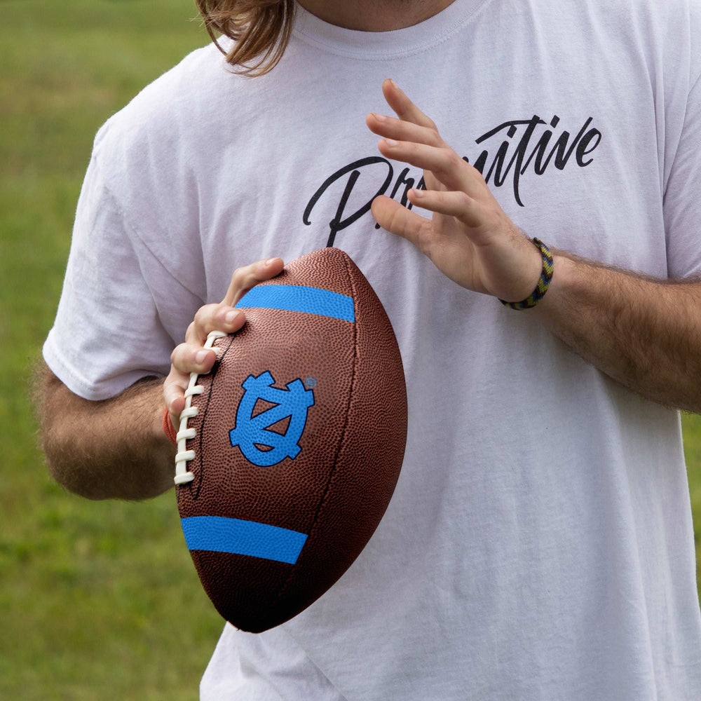 North Carolina Team Stripe Official-Size Composite Football - Logo Brands - Flyclothing LLC