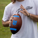 North Carolina Team Stripe Official-Size Composite Football - Logo Brands - Flyclothing LLC