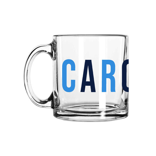 North Carolina 13oz Overtime Glass Mug - Logo Brands - Flyclothing LLC