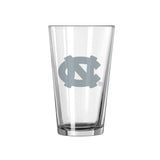 North Carolina 16oz Frost Pint Glass - Logo Brands - Flyclothing LLC