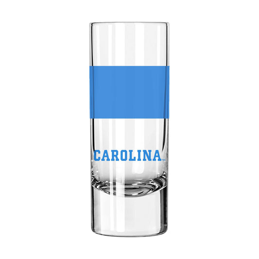 North Carolina 2.5oz Colorblock Shooter Glass - Logo Brands - Flyclothing LLC