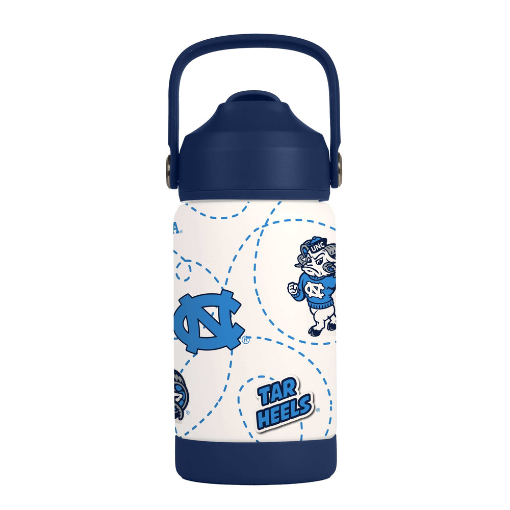 North Carolina 12oz Mascot SS Kids Bottle - Logo Brands - Flyclothing LLC