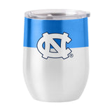North Carolina 16oz Colorblock Stainless Curved Beverage - Logo Brands - Flyclothing LLC