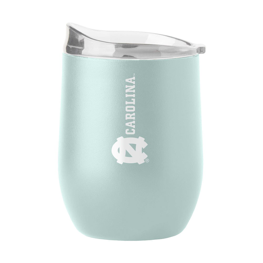 North Carolina 16oz Vertical Powder Coat Curved Beverage - Logo Brands - Flyclothing LLC