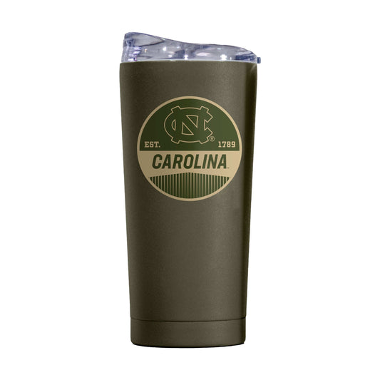 North Carolina 20oz Badge Powder Coat Tumbler - Logo Brands - Flyclothing LLC