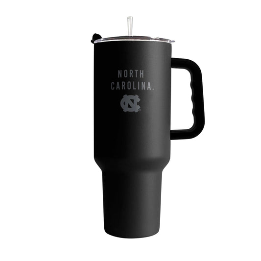 North Carolina 40oz Black Tonal Powder Coat Tumbler - Logo Brands - Flyclothing LLC