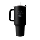North Carolina 40oz Black Tonal Powder Coat Tumbler - Logo Brands - Flyclothing LLC