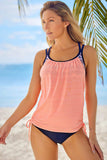 Scoop Neck Top and Brief Swim Set - Trendsi - Flyclothing LLC