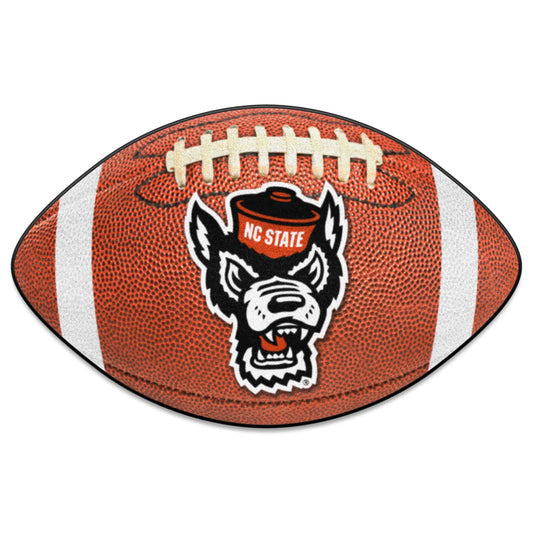 NC State University Football Mat - Logo Brands - Flyclothing LLC