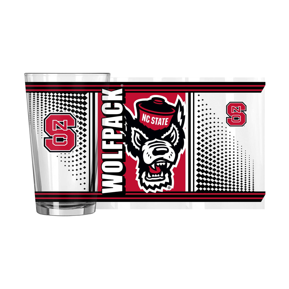 NC State 16oz Hero Pint Glass - Logo Brands - Flyclothing LLC