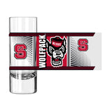 N.C. State 2.5oz Hero Shooter Glass - Logo Brands - Flyclothing LLC