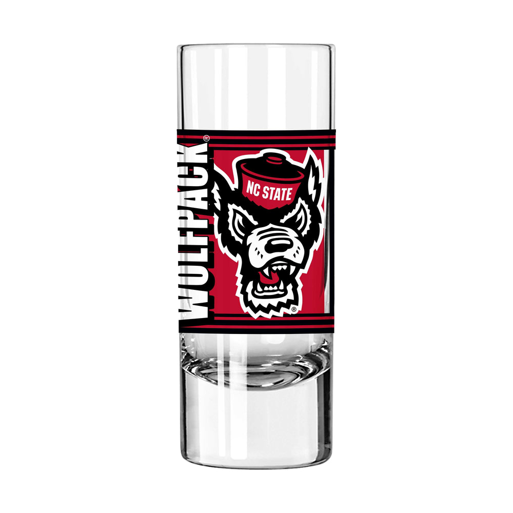 N.C. State 2.5oz Hero Shooter Glass - Logo Brands - Flyclothing LLC