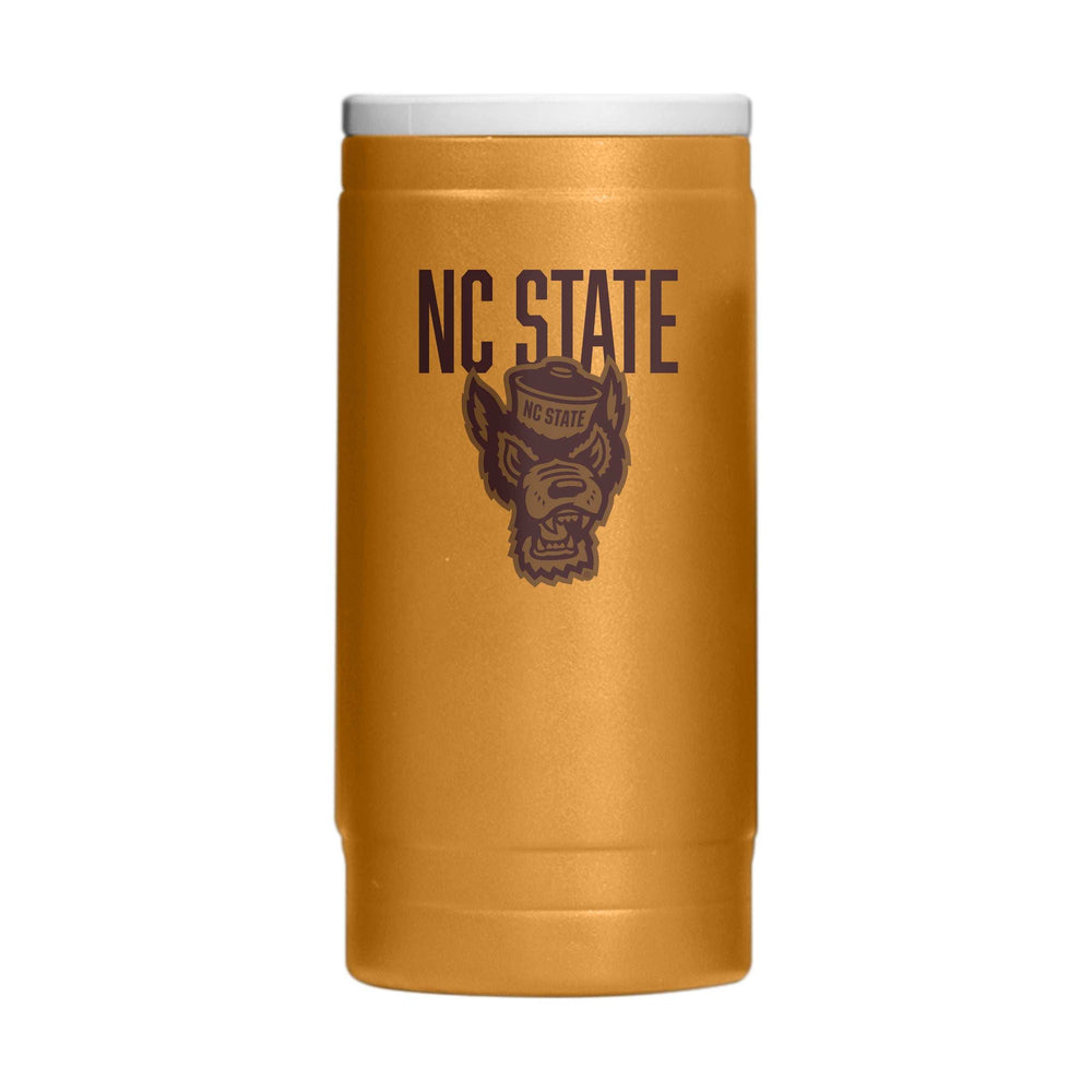 NC State Huddle Powder Coat Slim Can Coolie - Logo Brands - Flyclothing LLC
