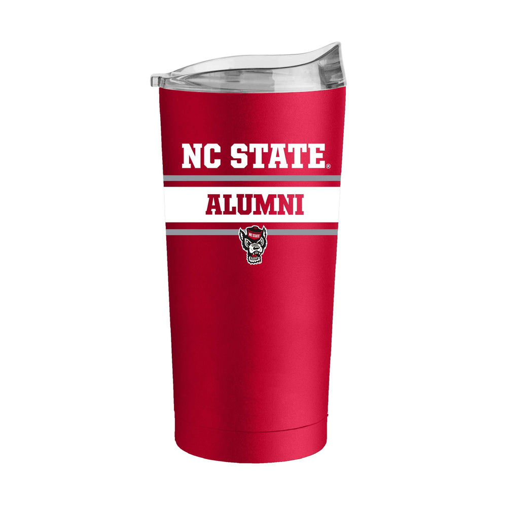 NC State Alumni Red 20oz Powder Coat Tumbler - Logo Brands - Flyclothing LLC