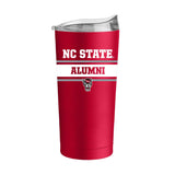 NC State Alumni Red 20oz Powder Coat Tumbler - Logo Brands - Flyclothing LLC