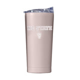 NC State 20oz Stencil Powder Coat Tumbler - Logo Brands - Flyclothing LLC