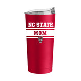 NC State Mom Red 20oz Powder Coat Tumbler - Logo Brands - Flyclothing LLC
