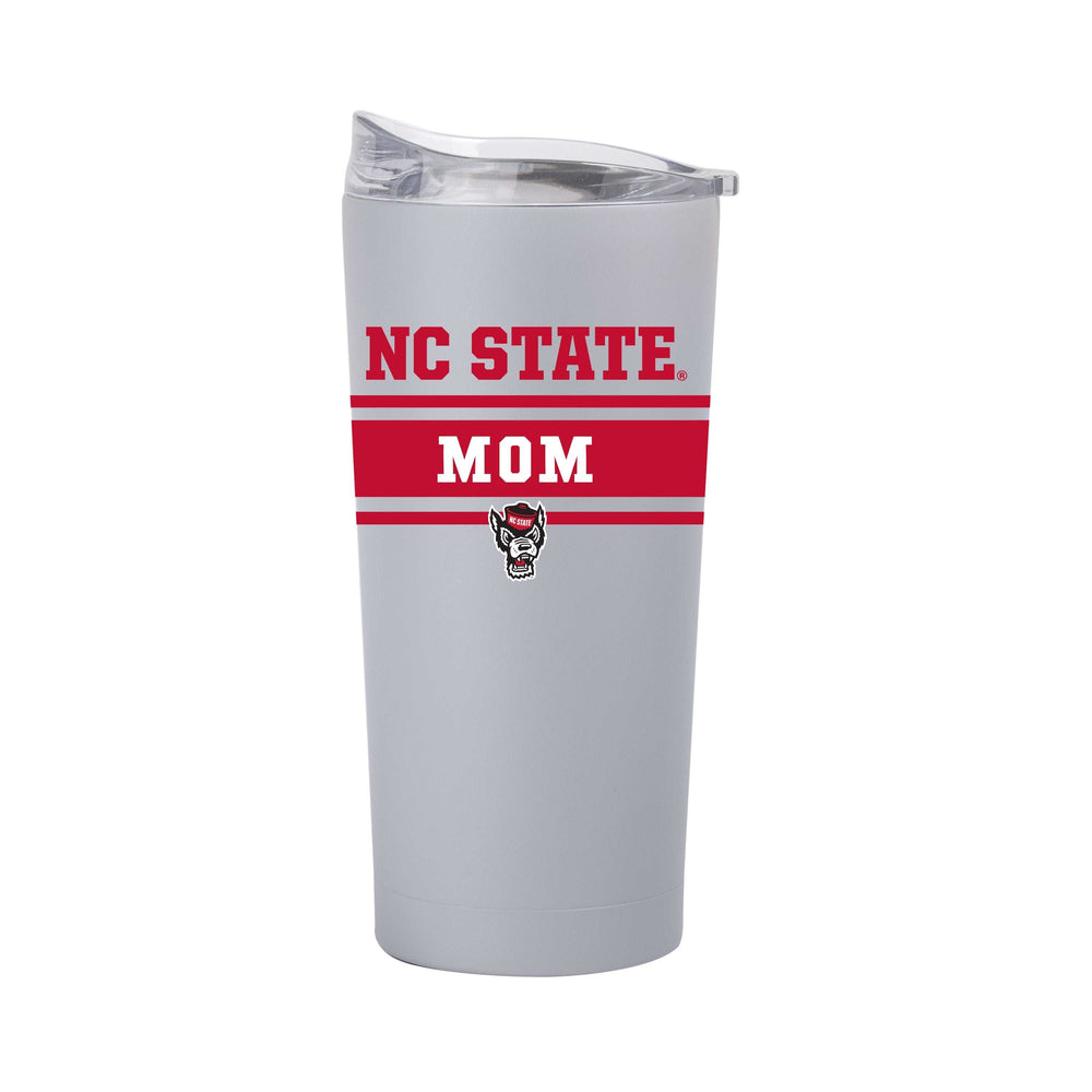 NC State Mom Stone 20oz Powder Coat Tumbler - Logo Brands - Flyclothing LLC