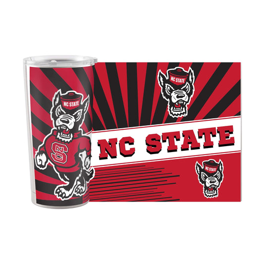 NC State 20oz Mascot Stainless Tumbler - Logo Brands - Flyclothing LLC