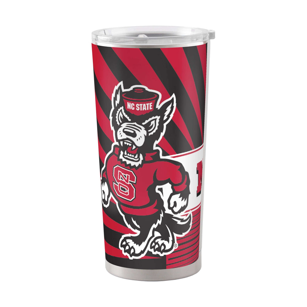 NC State 20oz Mascot Stainless Tumbler - Logo Brands - Flyclothing LLC
