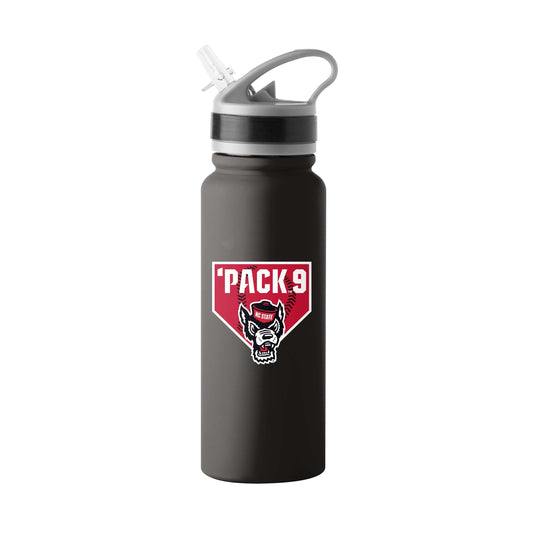 NC State 'Pack 9 25oz Single Wall Flip Top Bottle - Logo Brands - Flyclothing LLC