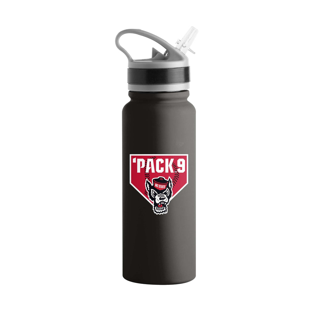 NC State 'Pack 9 25oz Single Wall Flip Top Bottle - Logo Brands - Flyclothing LLC