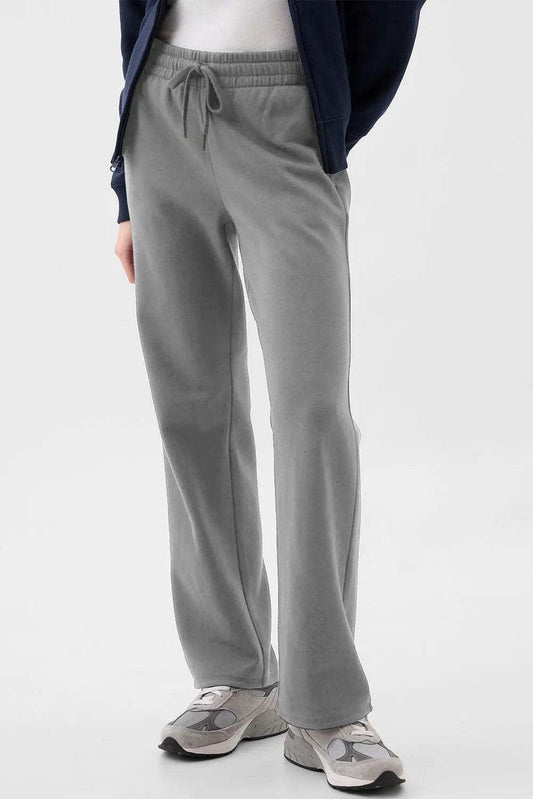 Drawstring Pants with Pockets - Trendsi - Flyclothing LLC