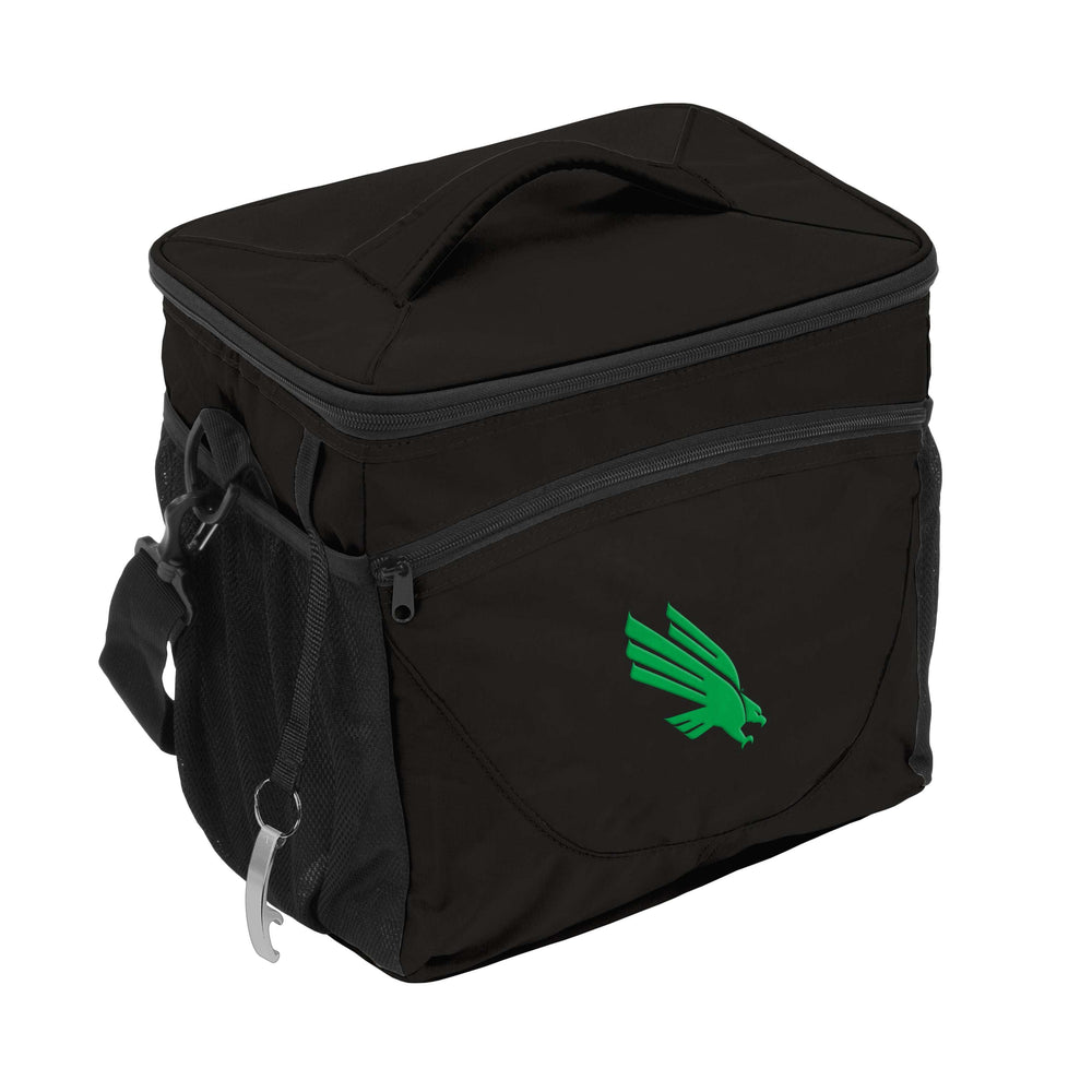 North Texas University Black 24 Can Cooler - Logo Brands - Flyclothing LLC
