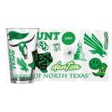 North Texas 16oz Native Pint Glass - Logo Brands - Flyclothing LLC