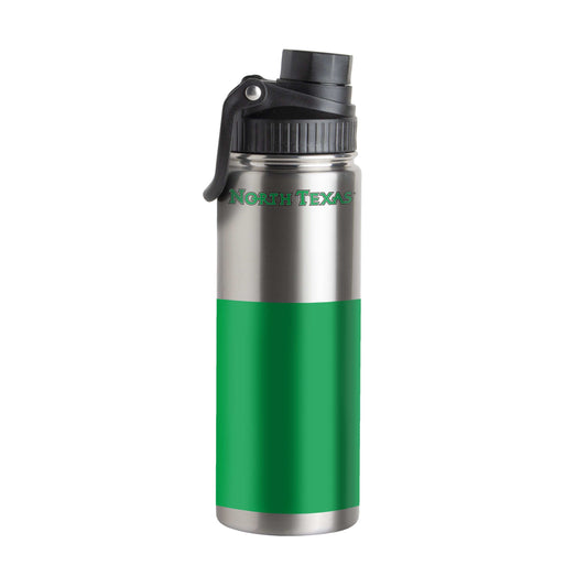North Texas 21oz Colorblock Twist Top Water Bottle - Logo Brands - Flyclothing LLC