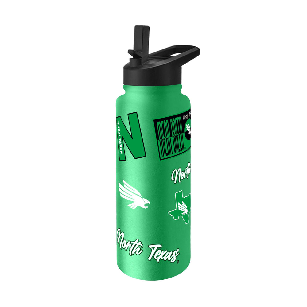 North Texas 34oz Dreamweave Quencher Bottle - Logo Brands - Flyclothing LLC