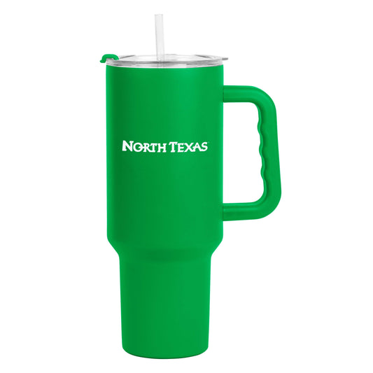 North Texas 40oz Flipside Powder Coat Tumbler - Logo Brands - Flyclothing LLC