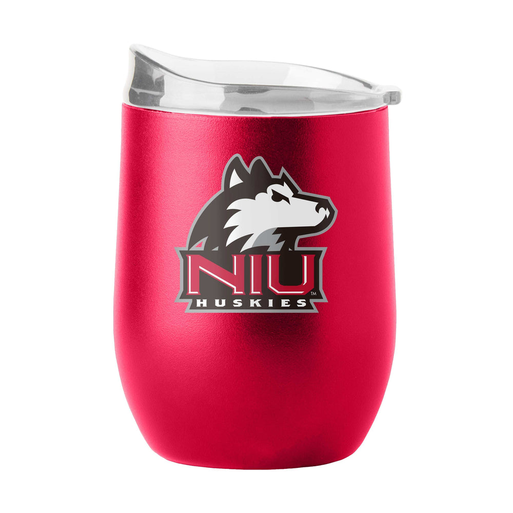 Northern Illinois 16oz Flipside Powder Coat Curved Bev - Logo Brands - Flyclothing LLC