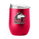 Northern Illinois 16oz Flipside Powder Coat Curved Bev - Logo Brands - Flyclothing LLC