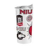 Northern Illinois 20oz Native Powder Coat Tumbler - Logo Brands - Flyclothing LLC