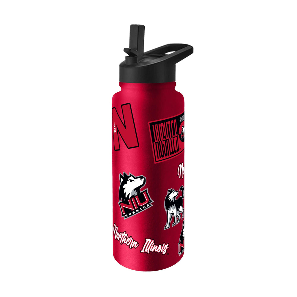 Northern Illinois 34oz Dreamweave Quencher Bottle - Logo Brands - Flyclothing LLC