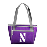 Northwestern Purple 16 Can Cooler Tote f/ Primary Logo - Logo Brands - Flyclothing LLC