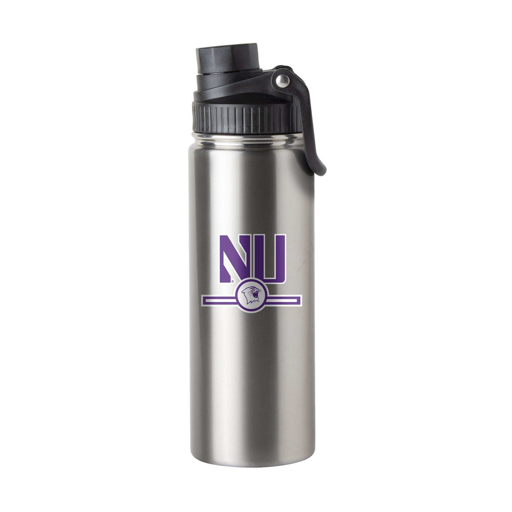 Northwestern 21oz Campus Colors Letterman Twist Top Bottle - Logo Brands - Flyclothing LLC