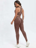 Scoop Neck Wide Strap Top and Pants Active Set - Trendsi - Flyclothing LLC