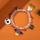 Halloween Beaded Charm Bracelet - Trendsi - Flyclothing LLC