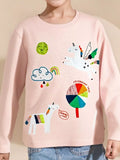Children's Unicorn Long Sleeve T-Shirt - Trendsi - Flyclothing LLC