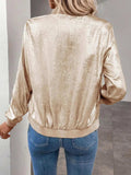 Zip Up Long Sleeve Jacket - Trendsi - Flyclothing LLC