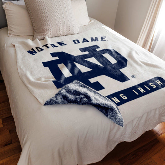 Notre Dame Prime Luxe Dreams Throw - Logo Brands - Flyclothing LLC