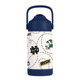 Notre Dame 12oz Mascot SS Kids Bottle - Logo Brands - Flyclothing LLC