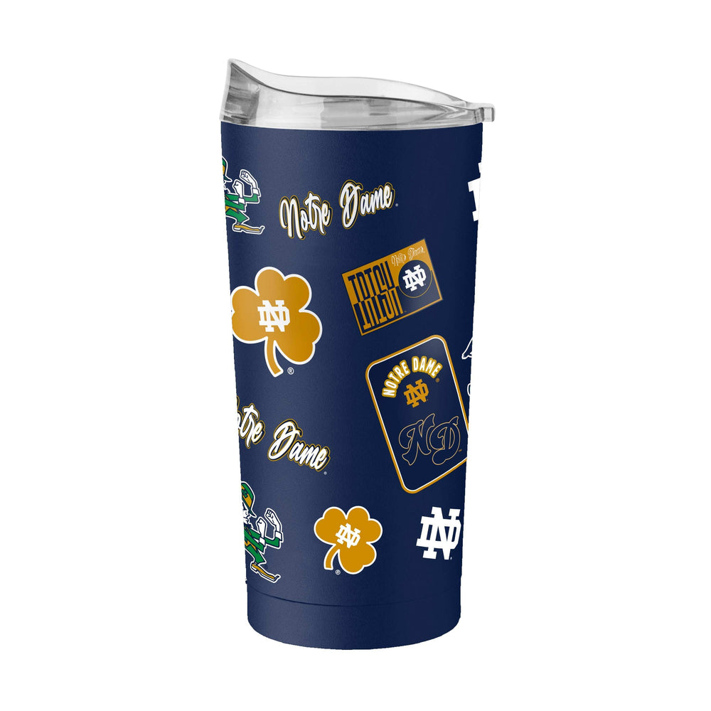 Notre Dame 20oz Dreamweave Powder Coat Tumbler - Logo Brands - Flyclothing LLC